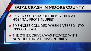 1 dead following wreck in Moore County Tuesday