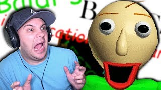MOST TERRIFYING TEACHER I'VE EVER HAD! | Baldi's Basics in Education and Learning (Horror Game)