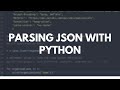 Json Parsing In Python || Iterate Over Json Array in python || Json Library in Python