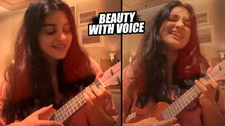 MESMERIZING VOICE: Nivetha Thomas Singing SUPERB Kabhi Kabhi Aditi Zindagi Song | Daily Culture