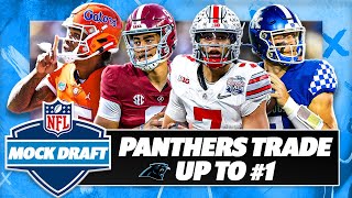 2023 NFL Mock Draft | Panthers Trade up to #1