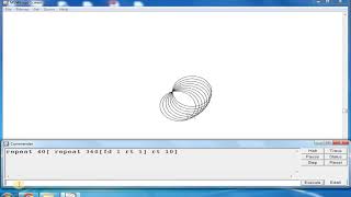 11.logo pattern using repeat command