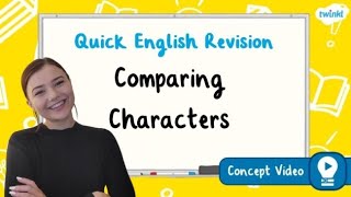 How Do I Compare Characters? | KS2 English Concept for Kids