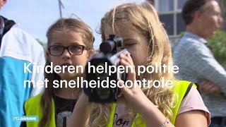 Kinderen helpen politie: ‘Mevrouw, u rijdt te hard - RTL NIEUWS