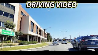 Driving to Fremantle using Leach Highway | Perth, Western Australia [4K]