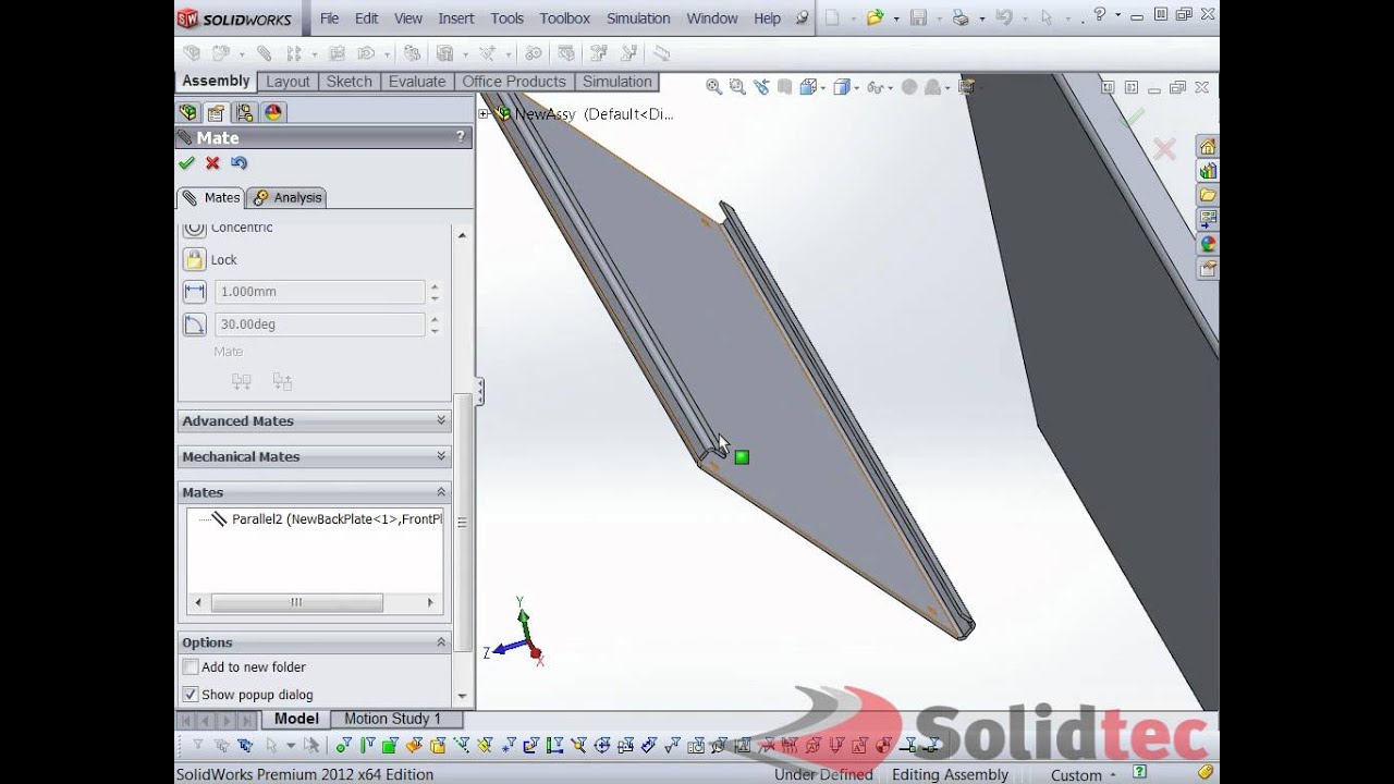 How To Create Smart Components In SolidWorks - YouTube