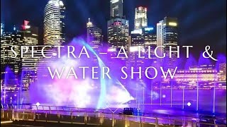 Light \u0026 Water Show at Marina Bay 滨海湾音乐喷泉秀