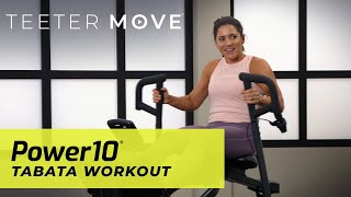 10 Min Tabata Workout | Power10 Elliptical Rower | Teeter Move