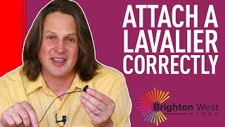 How to Attach a Lavalier Microphone to Your Shirt