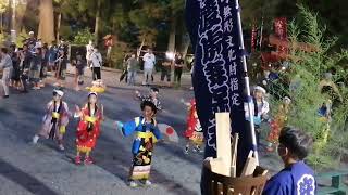 令和５年大槌稲荷神社祭典　前夜祭　安渡虎舞