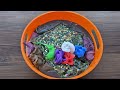 relaxing slime mixing with satisfying clay