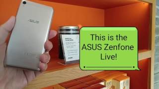 ASUS Zenfone Live Hands On