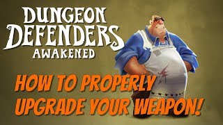 DDA - How To Properly Upgrade Your Weapon!