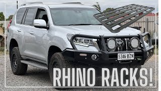 150 PRADO get BACKBONE roof rack + TIPS for intall