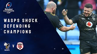 Highlights - Wasps v Stade Toulousain Round 3 │Heineken Champions Cup Rugby 2021/22