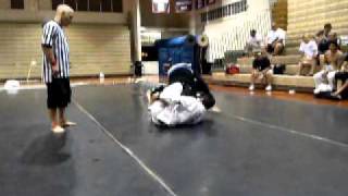 John Hommel vs. Alika Dayton Gi Purple Belt (match 3) NAGA 2010