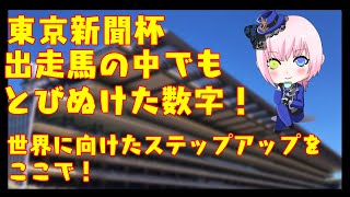 【東京新聞杯血統予想】出走馬の中でもとびぬけた数字！世界に向けたステップアップをここで！