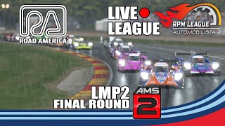 AMS2 | RPM LMP2 Championship | Final Round | Road America