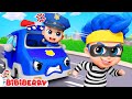 Police Officer Chase Stranger Danger 🚓 Playground Song | Bibiberry Kids Songs & More Nursery Rhymes