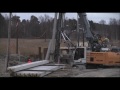 liebherr piling rig lrh 100 with special leader kinematics