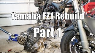 Yamaha FZ1 Rebuild Part 1