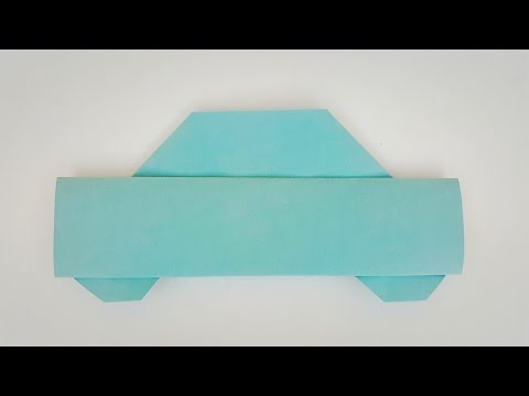 Origami car easy for kids Origami car easy for kids