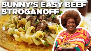 Sunny Anderson's Easy Beef Stroganoff | The Kitchen | Food Network