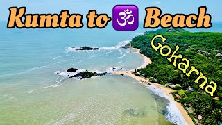 Uttara Kannada EP 02: RoadTrip 2023 | Karnataka | Kumta to Gokarna | Om Beach | Roving Couple