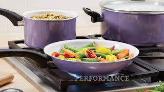 Best Ceramic Nonstick Cookware Pots and Pans Set By Farberware