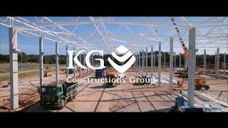 KG Constructions Group - HQ construction process - Part 4 (4K)