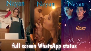 Nayan Full Screen Whatsapp Status | Dhvani Bhanushali Ft Jubin Nautiyal New Song Shorts Video | AE