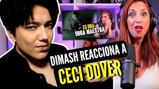 DIMASH REACCIONA A CECI DOVER | Al fin llegó este día! Vocal coach Reaction