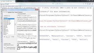 Python Search Data from MYSql (MariaDB)