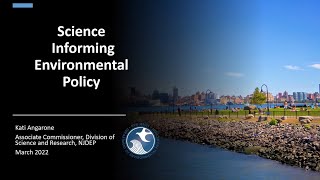 Panel: Science Informing Environmental Policy - TCF2022, track 1