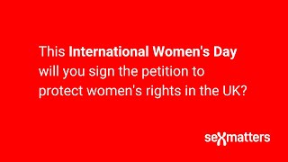 International Women's Day petition video