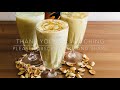 pistachio banana milkshake ammu’s kitchen uk