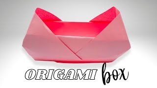 This Origami Box Only Needs A Sheet Of A4 Paper