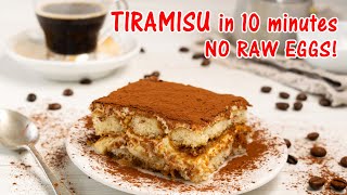 How to Make the Perfect Classic Tiramisu Recipe in Just 10 Minutes!