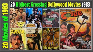 Top 20 Bollywood Movies Of 1983 | Hit or Flop | 1983 की बेहतरीन फिल्में | with Box Office Collection
