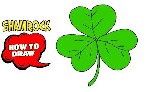 How to draw a Shamrock | Saint Patrick's Day 2020 | Easy drawing tutorial for beginners
