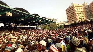 Crowd gathered at Eagle square abuja for Maulud nabiyyi tv6 live at the event