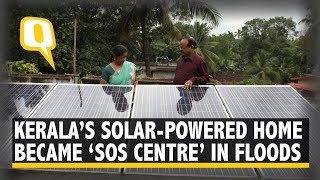 #Good News: Kerala Couple’s Solar-Powered Home Was an ‘SOS Centre’ In Floods | The Quint