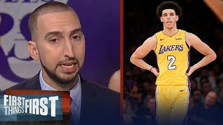 Nick Wright has not lost any confidence in Lonzo Ball after his debut in L.A. | FIRST THINGS FIRST