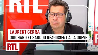 Chronique de Laurent Gerra : Daniel Guichard et Michel Sardou réagissent à la grève