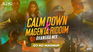 CALM DOWN + MAGENTA RIDDIM BHANGRA (Desi mix) MASHUP  DJ MJ | @selenagomez  & @heisrema@DJSnake