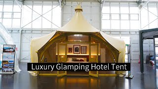 Large Teepee Glamping Tent, Luxury Glamping Hotel Tent, High-end Resort Tent, Moxuanju Glamping Tent