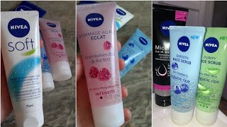 أفضل مقشر لجميع أنواع البشرة من NIVEA ومرطب خفيف + الأتمنة طريقة الإستعمال