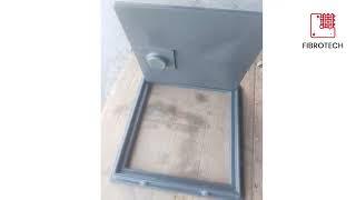 Fibrotech FRP Manhole cover 600x600mm 5TON