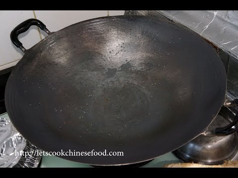 Traditional Preparation for a New Cast Iron Wok Traditional Preparation for a New Cast Iron Wok