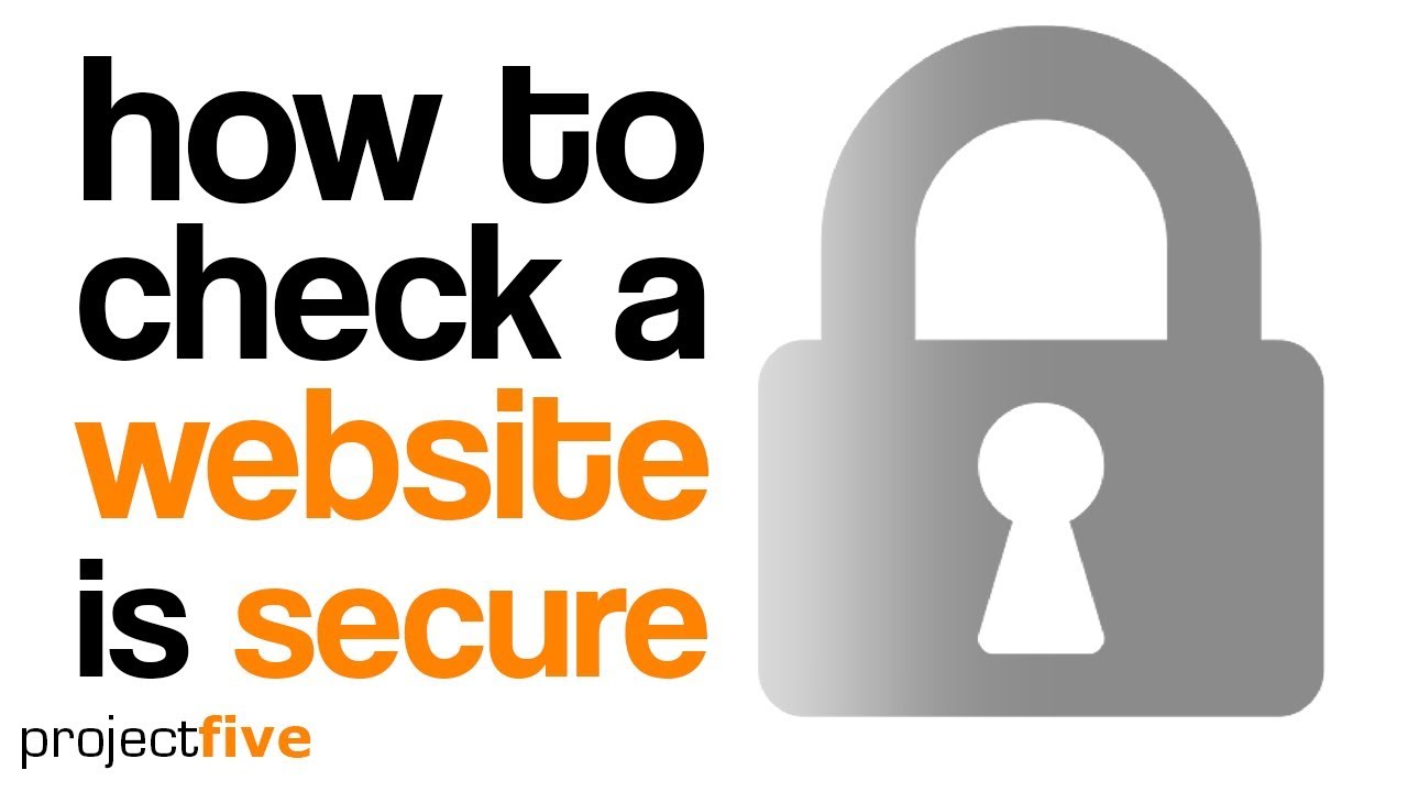 How To Check A Website Is Secure - YouTube